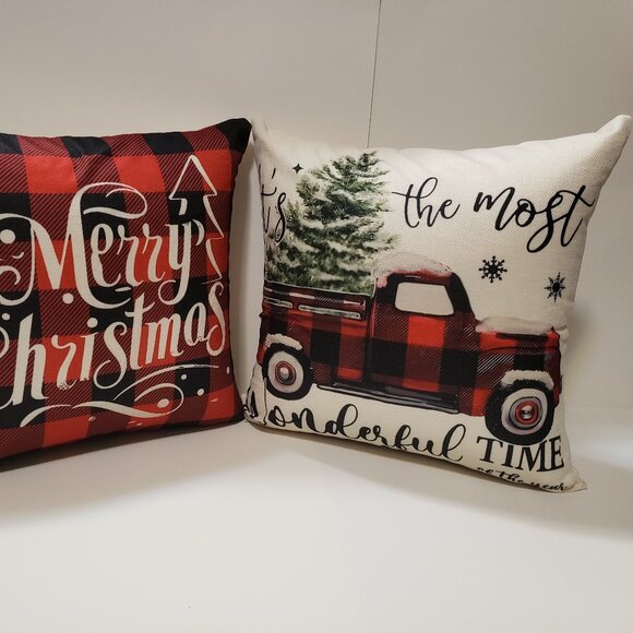 Christmas Pillow Caes - Picture 2 of 2
